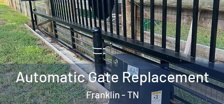  Automatic Gate Replacement Franklin - TN